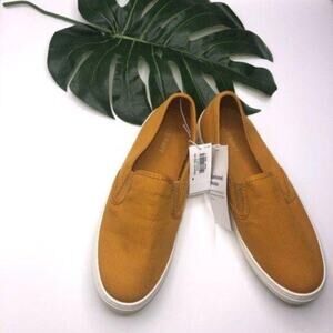 Old Navy Slip On Canvas  Mustard Sneakers